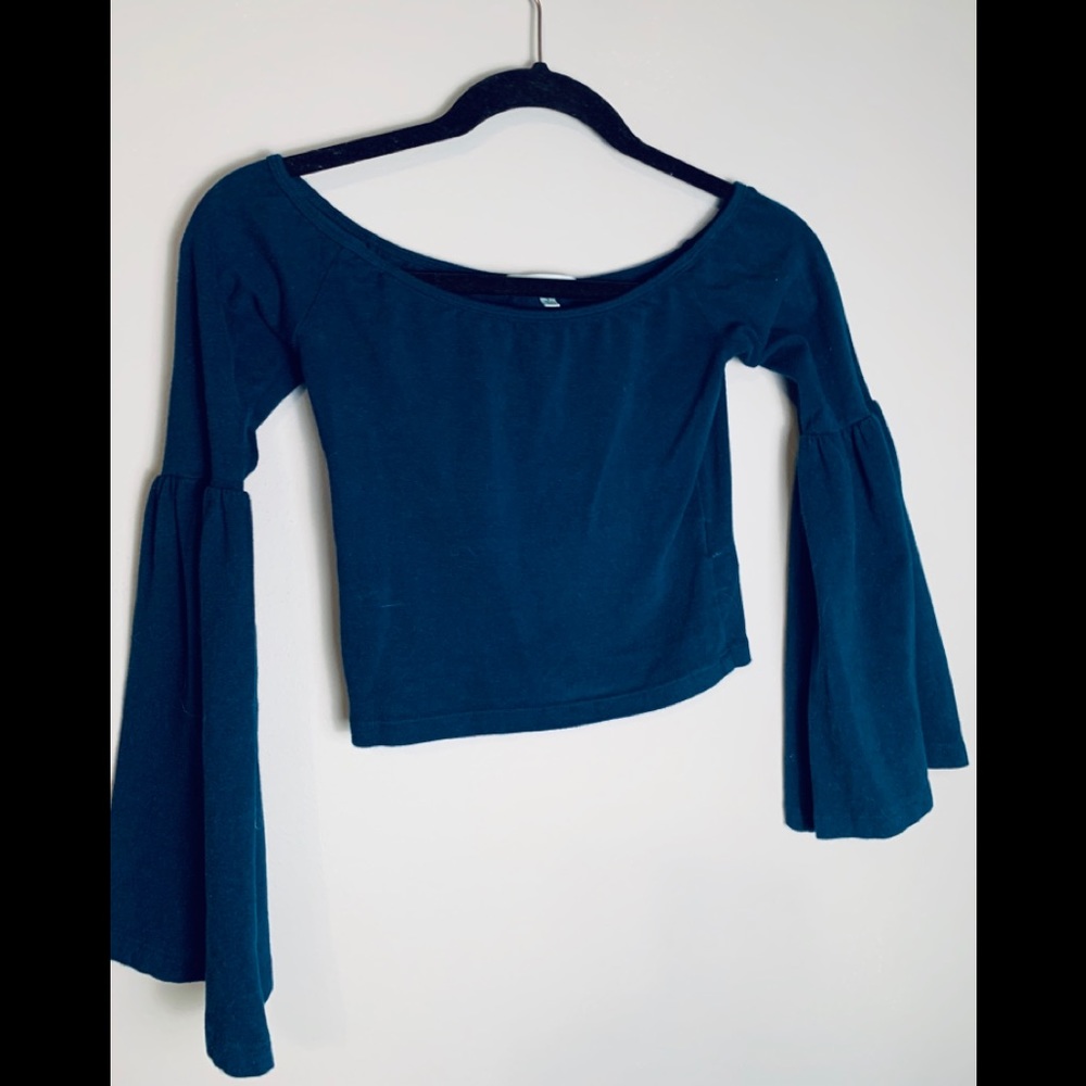 Truly Madly Deeply fitted crop